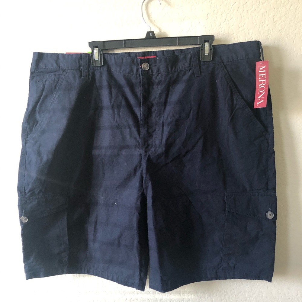 Men's Merona Blue Cargo Shorts Size 44